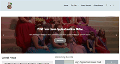 Desktop Screenshot of garrettcountyfair.org